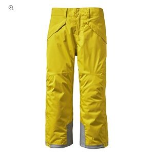 Patagonia Kids Yellow Pants